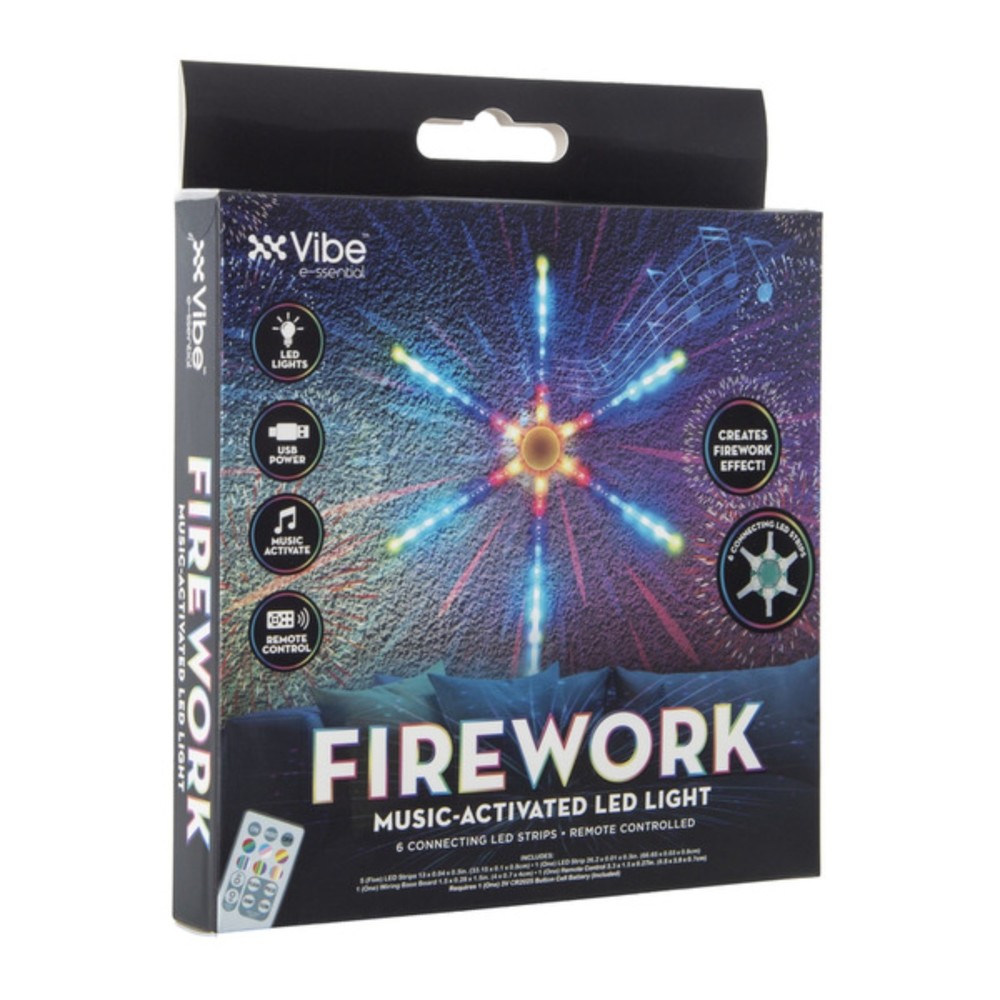 Vibe e-ssential Firework Music Activated LED Light